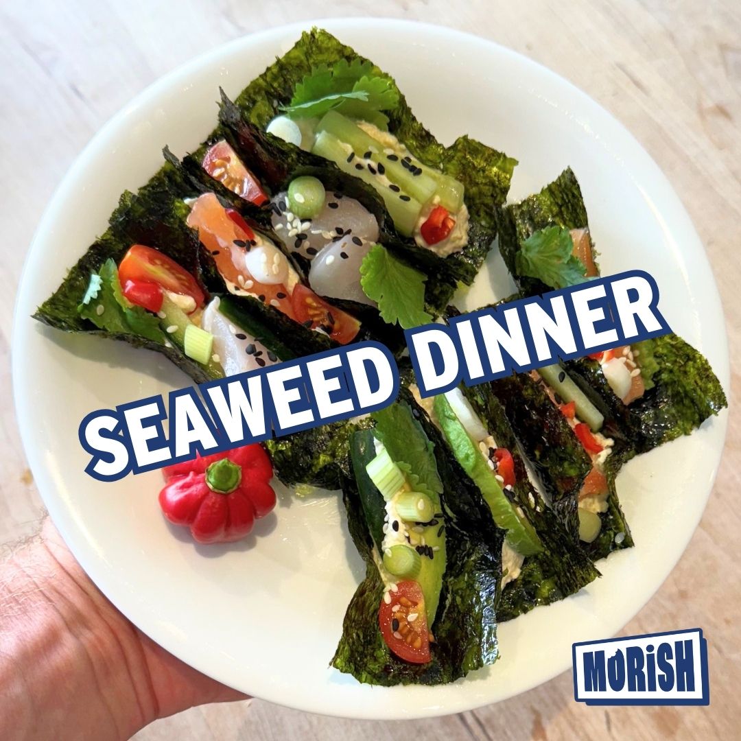 Plant-based seaweed wraps | Morish Snacks