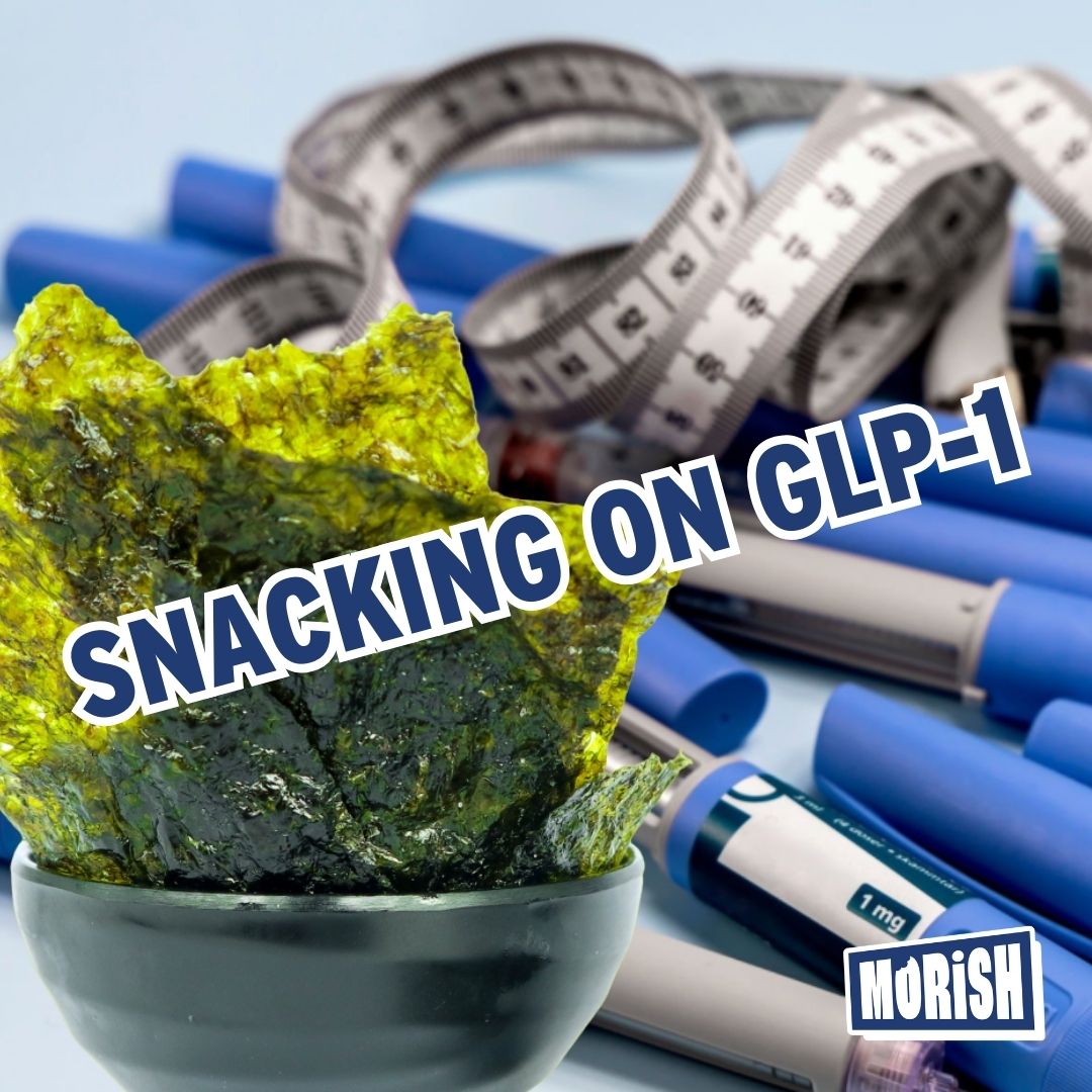 GLP-1 injection tubes and seaweed sheets | Morish Snacks