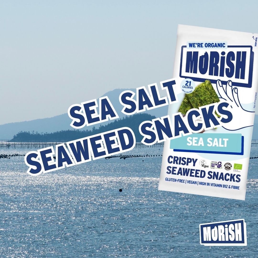 Ocean seaweed farm and sea salt seaweed pack | Morish Snacks