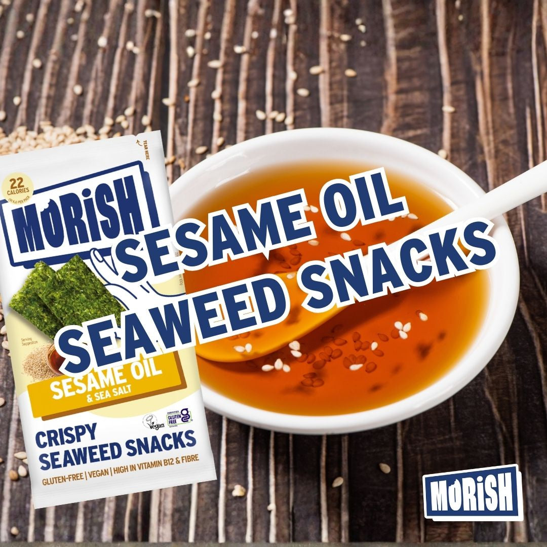 Sesame oil, seeds and sesame oil seaweed pack | Morish Snacks