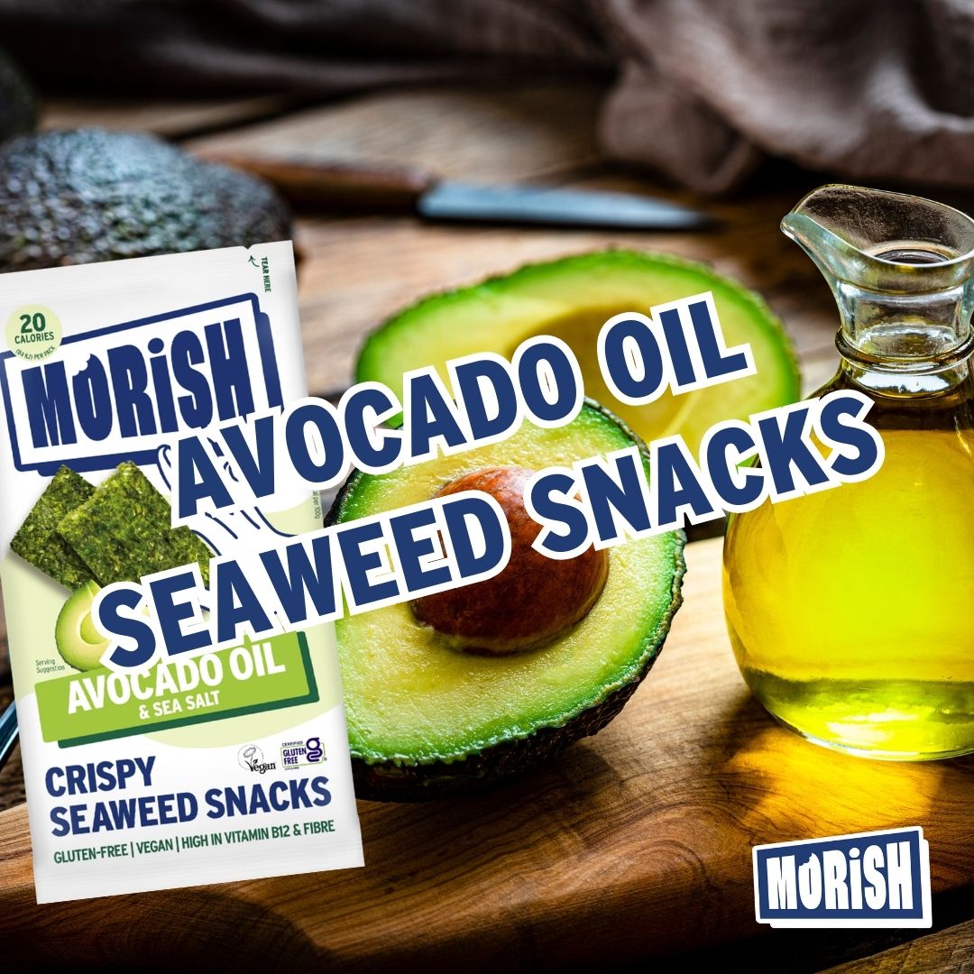 Avocado oil, avodados and avo oil seaweed pack | Morish Snacks