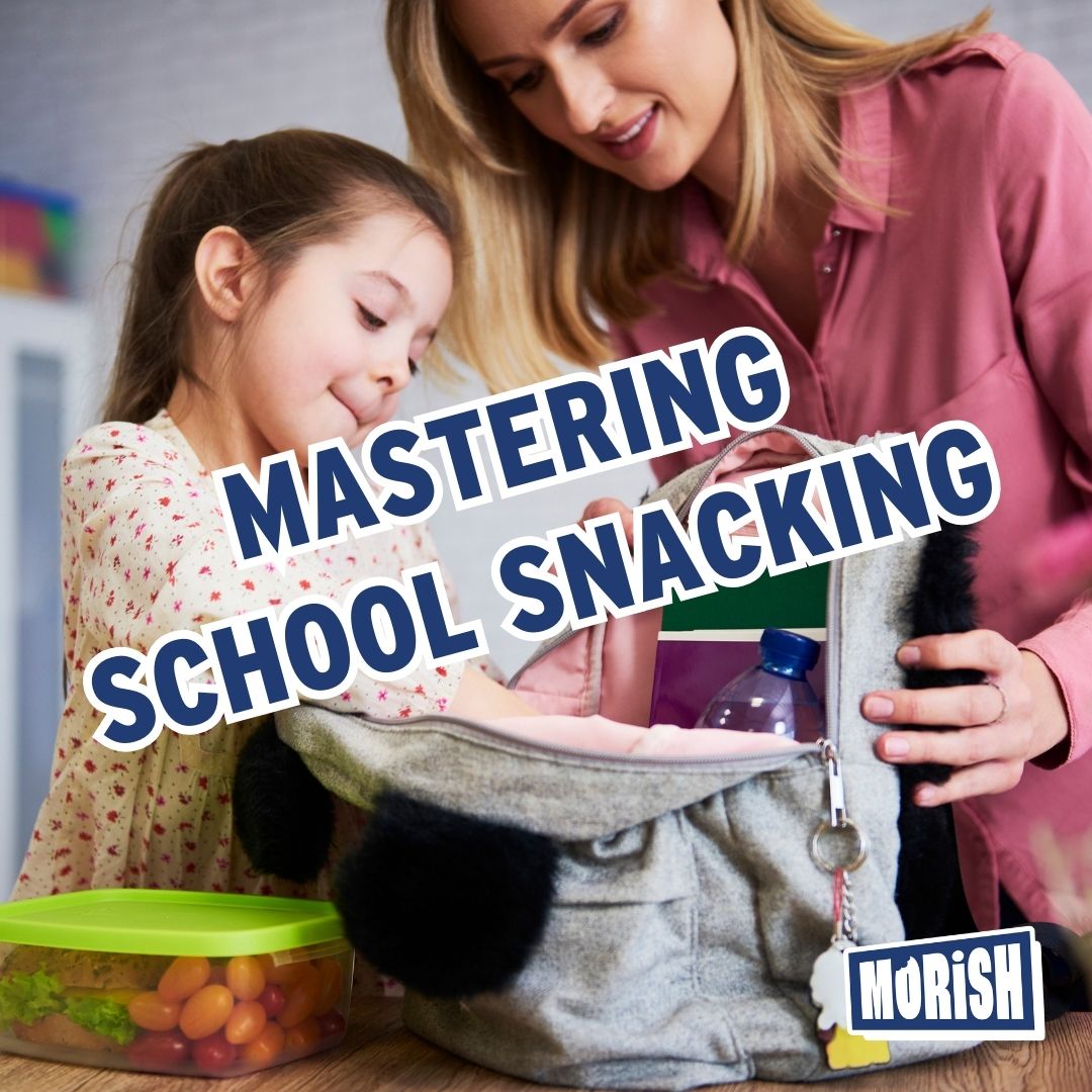 Mum and daughter packing school lunch | Morish Snacks