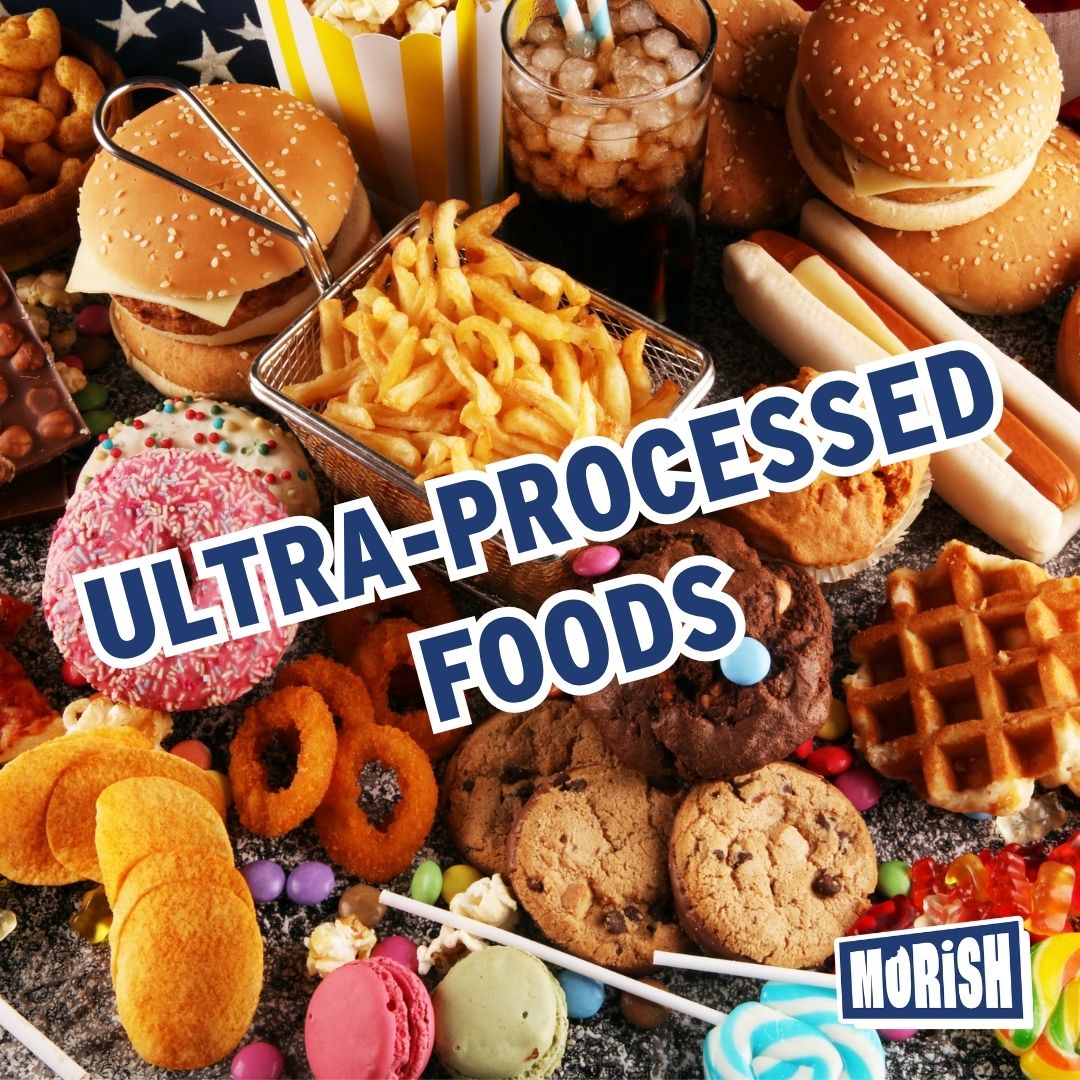 Variety of ultra-processed foods | Morish Snacks