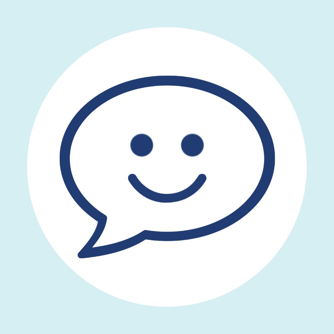 Speech Bubble With Smiley | Morish Snacks