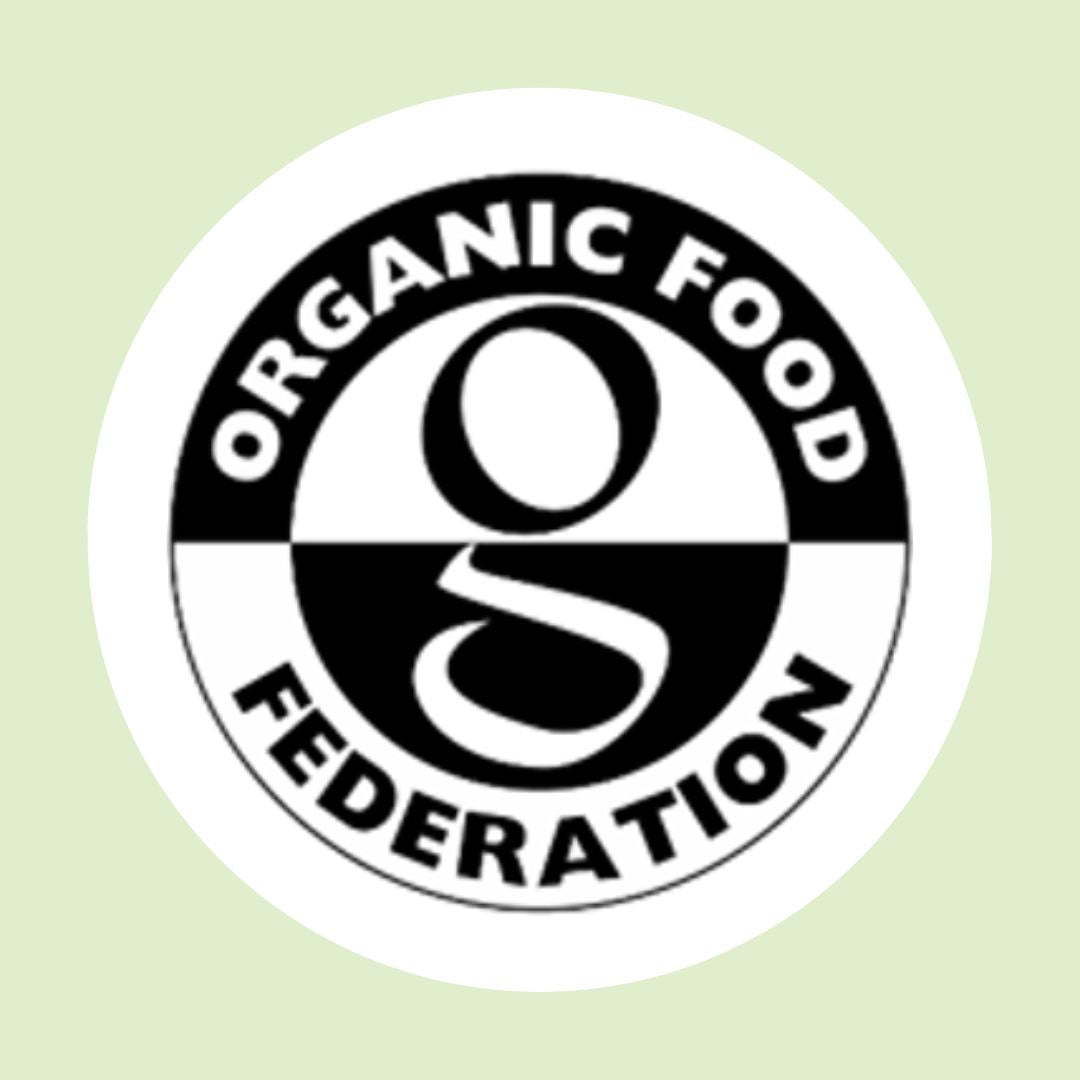 The Organic Food Federation logo | Morish Snacks