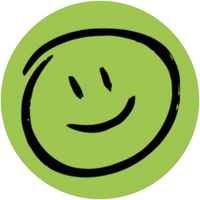 Happy green smiley | Morish Snacks