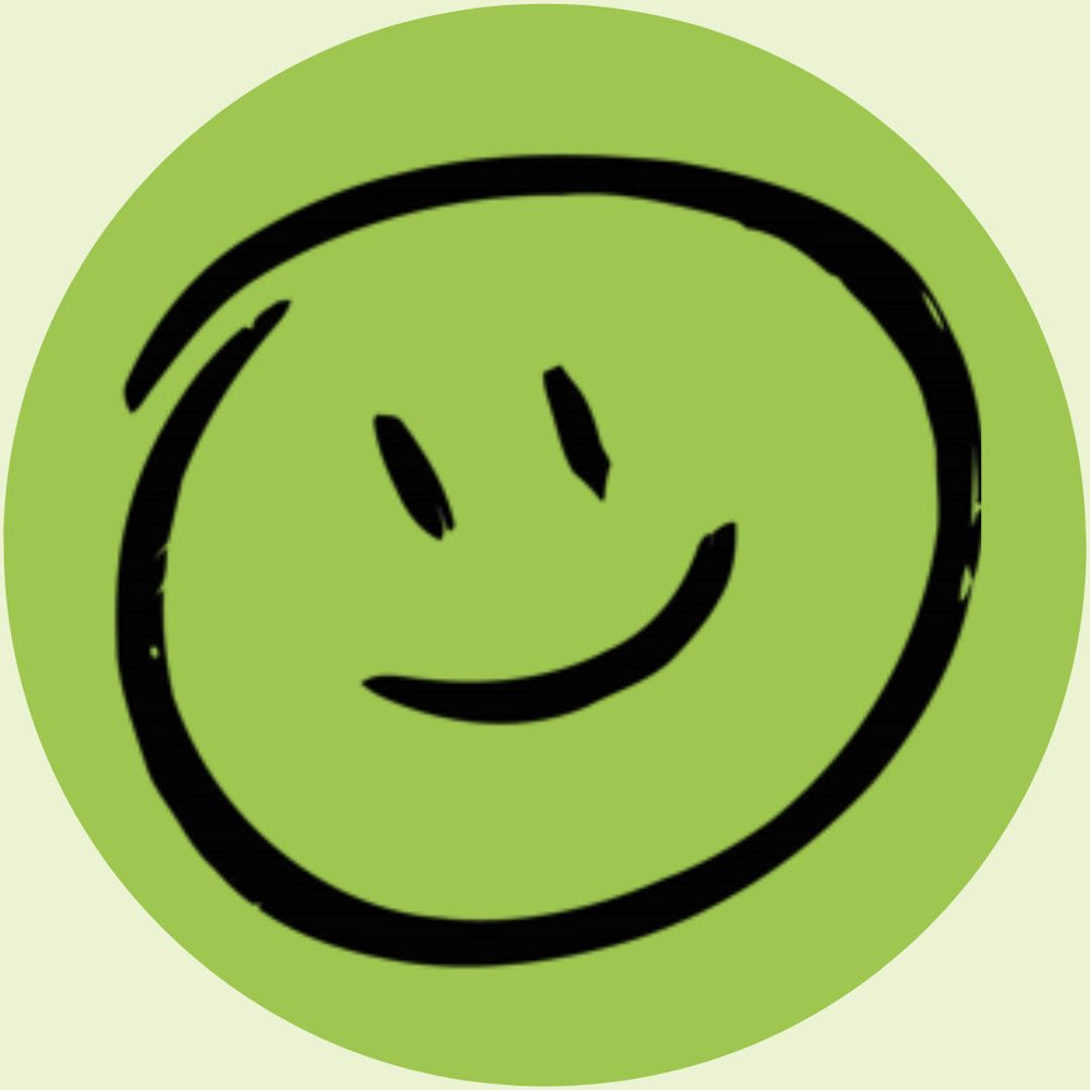Happy green smiley | Morish Snacks