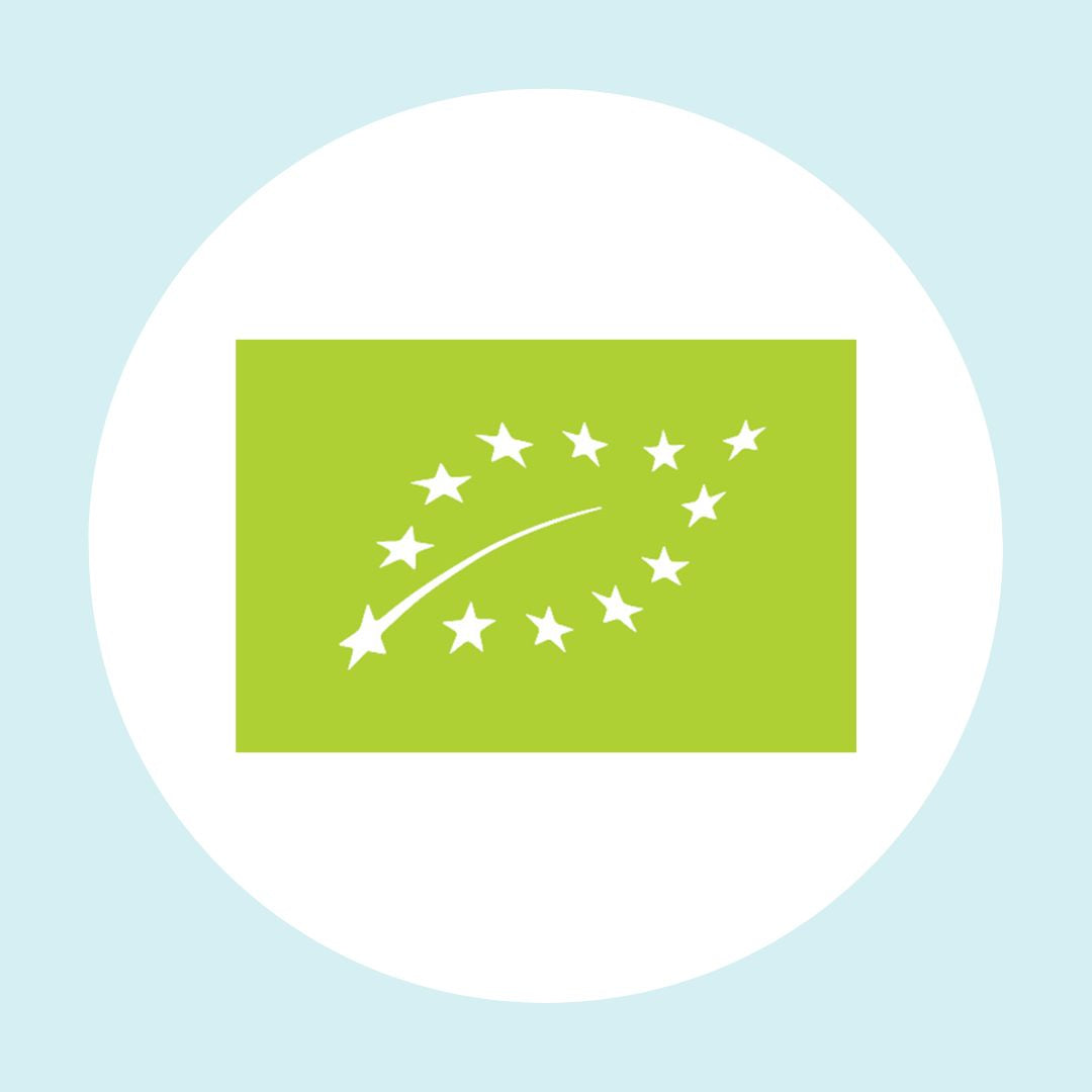 Organic agriculture Europe certification logo | Morish Snacks