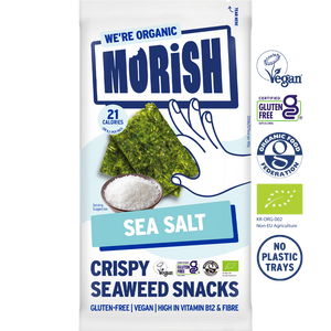 Pack of organic sea salt seaweed | Morish Snacks
