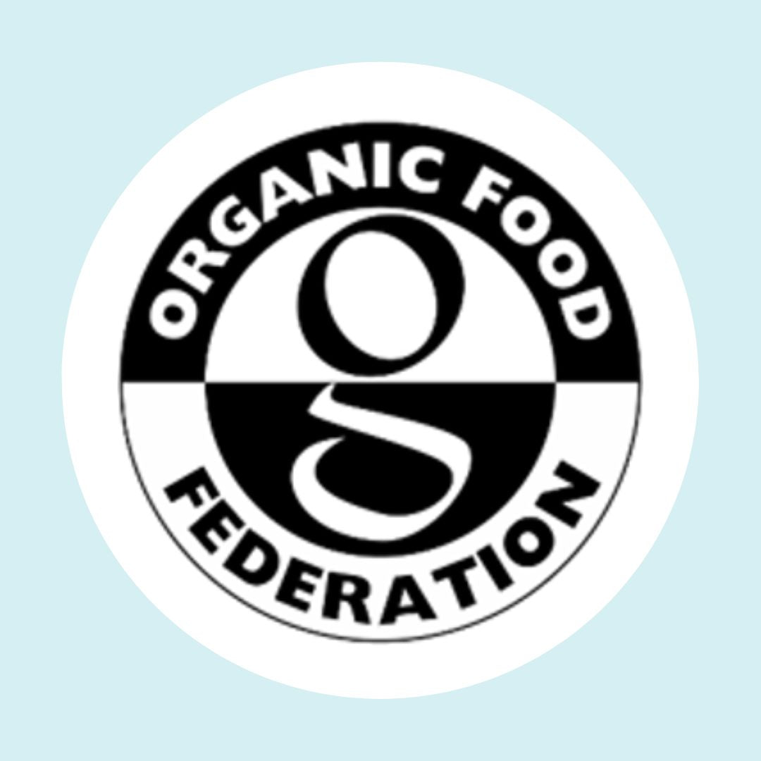 The Organic Food Federation logo | Morish Snacks