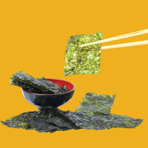 Bowl of crispy sesame oil seaweed | Morish Snacks
