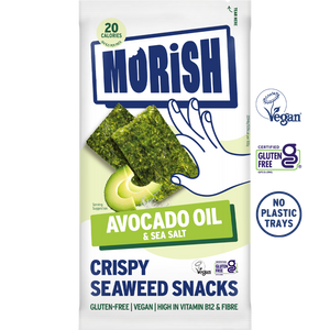 Pack of crispy avocado oil seaweed | Morish Snacks