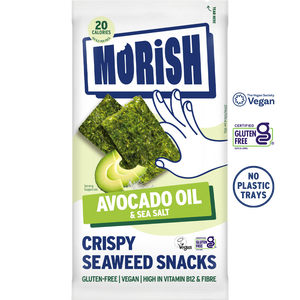 Pack of crispy avocado oil seaweed | Morish Snacks