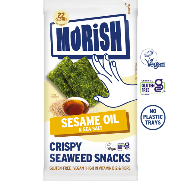 Pack of crispy sesame oil seaweed | Morish Snacks