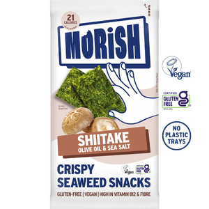 Pack of crispy shiitake seaweed | Morish Snacks