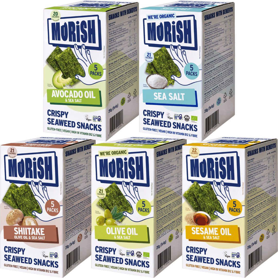 MORiSH Mixed Seaweed Snack Bundle