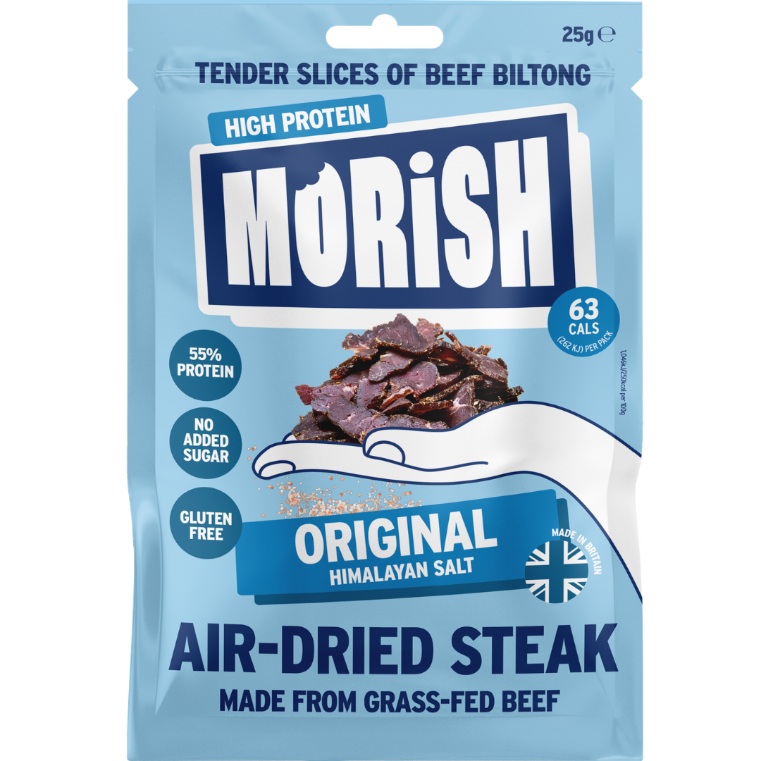 MORiSH Air-Dried Steak grass-fed beef biltong