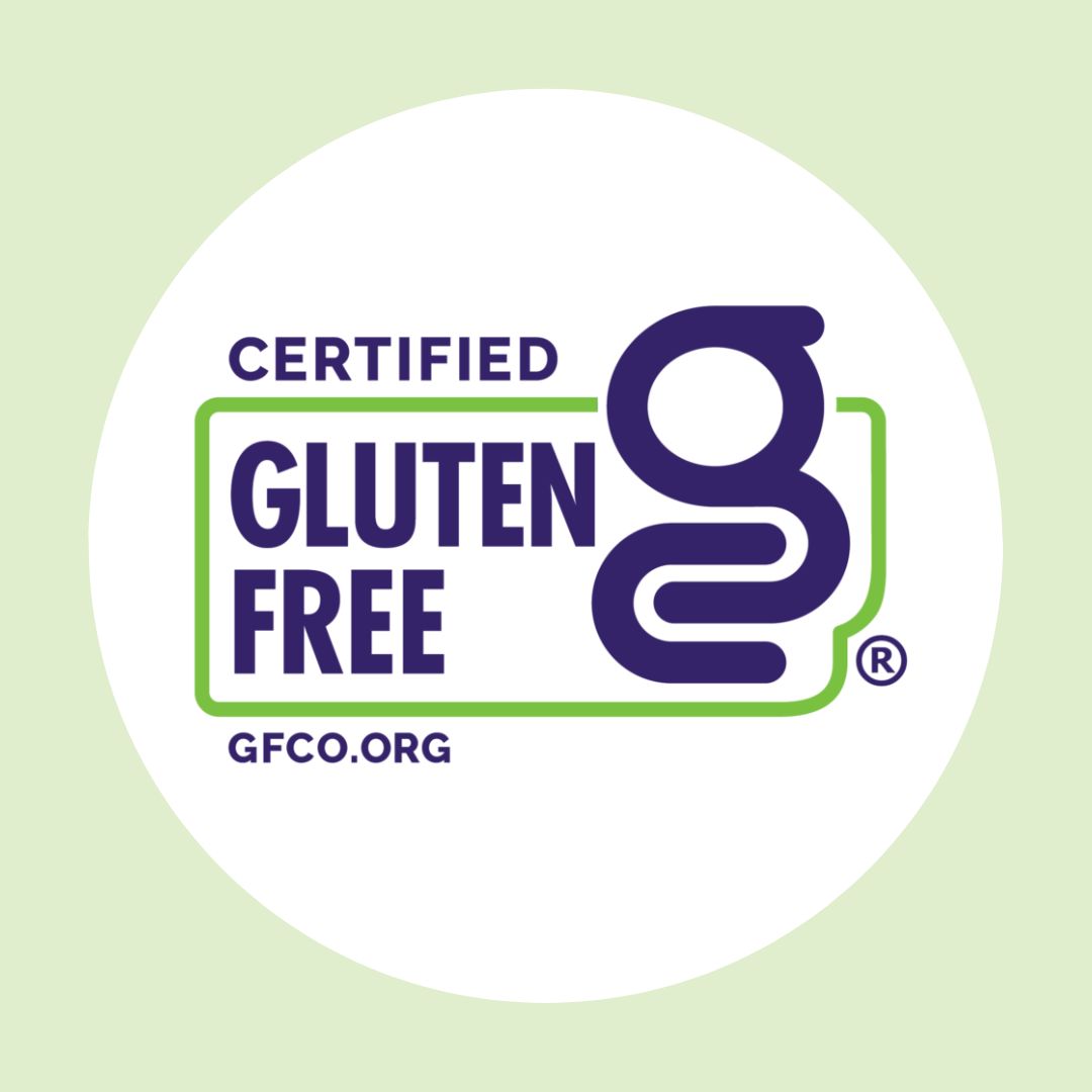 GFCO gluten-free logo | Morish Snacks